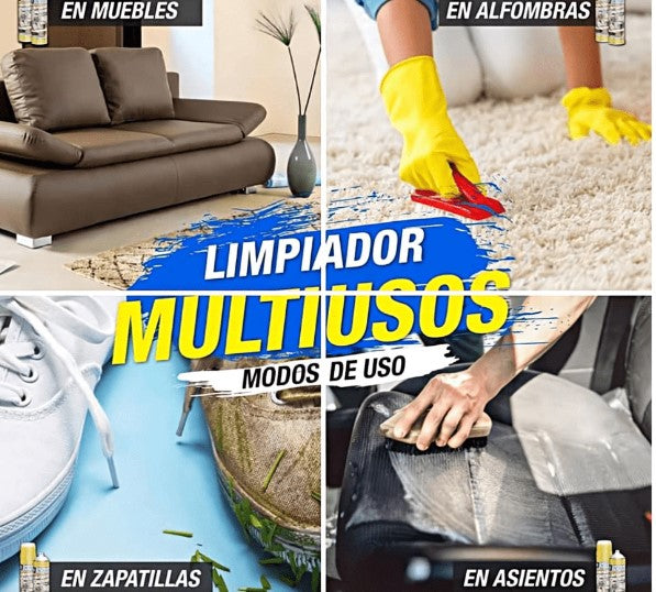 ESPUMA LIMPIADORA MULTIUSOS